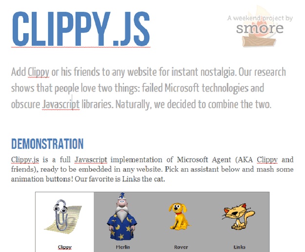 clippy-js