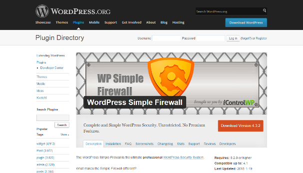 WordPress Simple Firewall