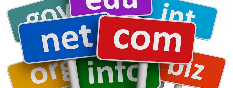 choose between personal and domain name