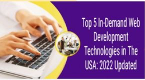 top web development technologies in usa