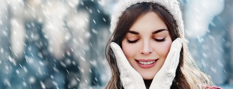 beat dry skin in cold weather